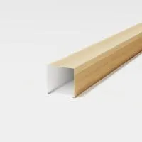 Рейка кубообразная ALDOX 50х50(h), оц. сталь 0.4, L=3000 мм, текстура дерева