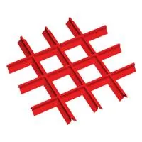 Грильято Пирамидальный ячейка 150х150мм, окраска по RAL, высота 42.5 мм, ширина 10 мм