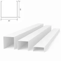 Рейка кубообразная Албес A80/80S белый матовый