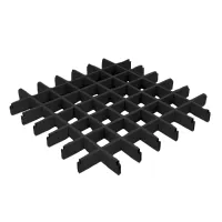 Грильято ячейка 86x86, высота 30 мм, ширина 5 мм, черный