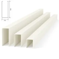 Рейка кубообразная Албес A40/100S белый матовый