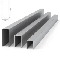 Рейка кубообразная Албес A40/100S металлик