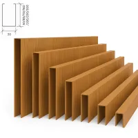 Рейка кубообразная Албес A250S текстура дерева