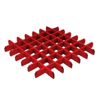 Грильято ячейка 86x86, высота 30 мм, ширина 5 мм, окраска по RAL