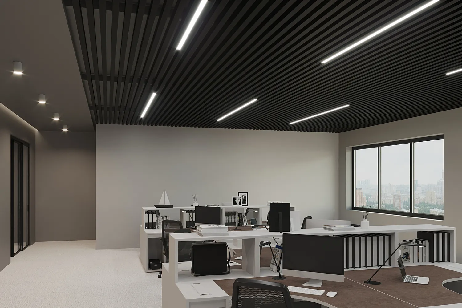 Рейка кубообразная ALDOX 50х70(h), оц. сталь 0.4, L=3000 мм, черный