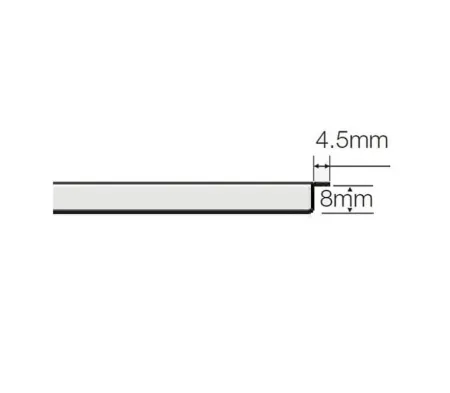 Подвесной потолок Армстронг Microlook 8 Lay-in Plain 600x600x8мм, белый
