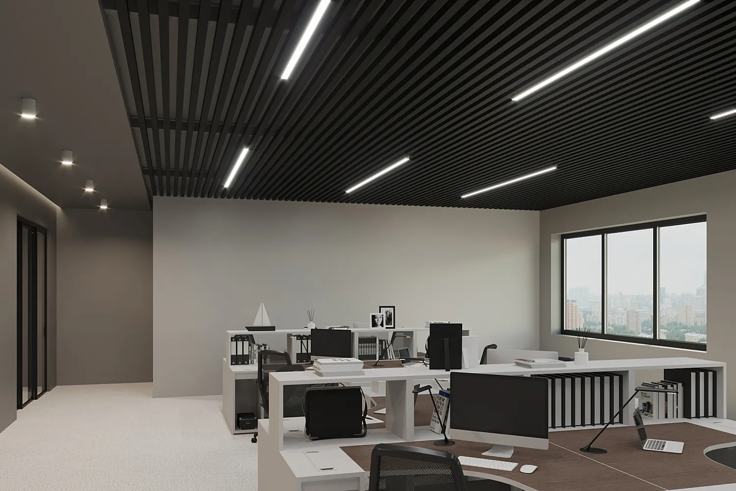 Рейка кубообразная ALDOX 50х70(h), оц. сталь 0.4, L=3000 мм, черный