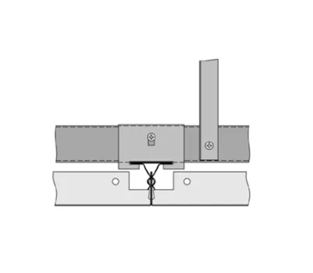 Подвесной потолок Армстронг V-Clip Bioguard Plain белый 1200x300х40мм (кромка без фаски)