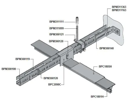 Подвесной потолок Армстронг V-Clip Bioguard Plain белый 1200x300х40мм (кромка без фаски)