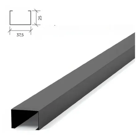 Рейка кубообразная Албес A25S металлик матовый