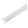 Профиль угловой с фиксатором PL 25х25х3000 мм белый матовый оцинкованный
