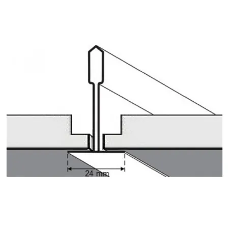 Кассетный потолок Албес AP600 Board белый матовый стальной