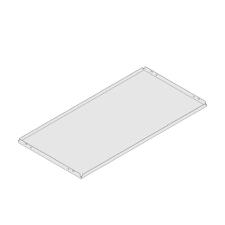 Подвесной потолок Армстронг V-Clip Plain белый GW 1200x300х40мм перфорация Rd1509 с флисом