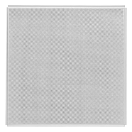 Кассетный потолок Албес AP600 Board белый матовый Эконом перфорация F d=1,5