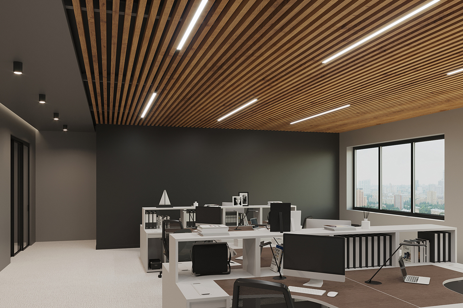 Рейка кубообразная ALDOX 30х38(h), оц. сталь 0.4, L=3000 мм, белый