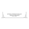 Кассетный потолок Албес AP600 Line (Board) белый матовый перфорация F d=1,5