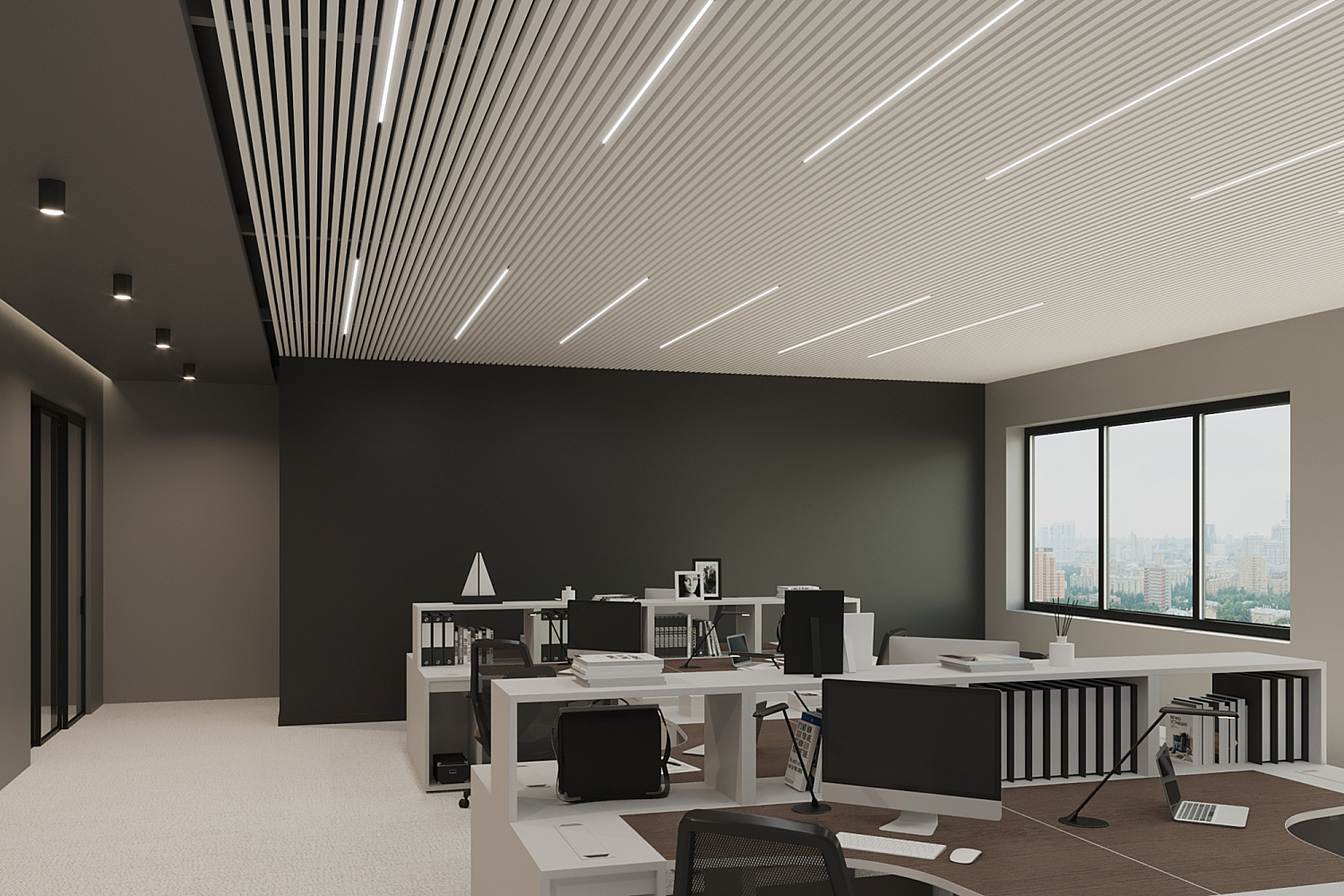 Рейка кубообразная ALDOX 30х38(h), оц. сталь 0.4, L=3000 мм, белый