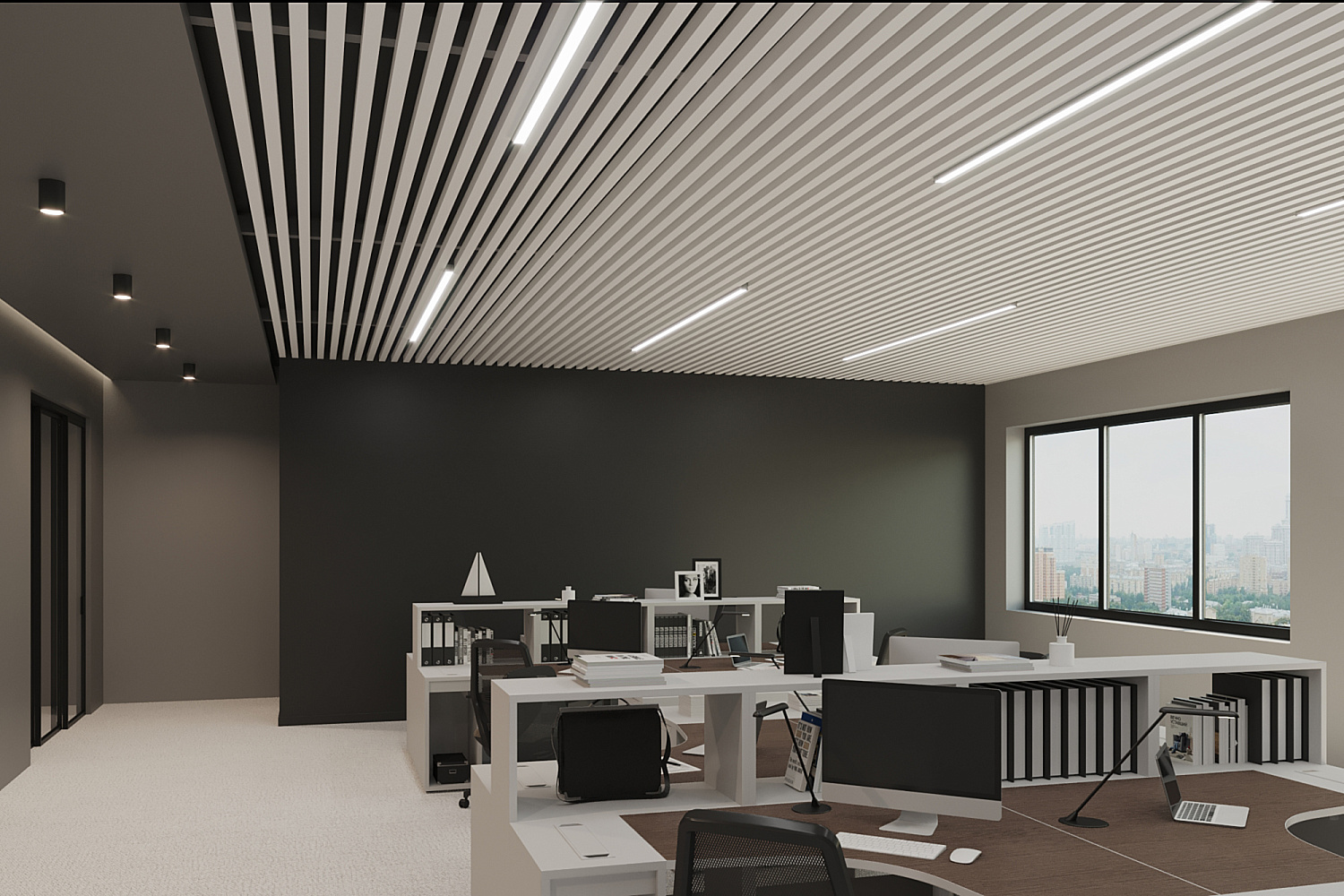 Рейка кубообразная ALDOX 30х38(h), оц. сталь 0.4, L=3000 мм, белый