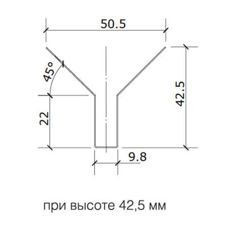 Грильято Пирамидальный ячейка 200х200мм, черный, высота 42.5 мм, ширина 10 мм